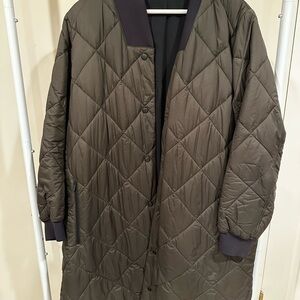 Lululemon Quilted Women's Jacket - olive green